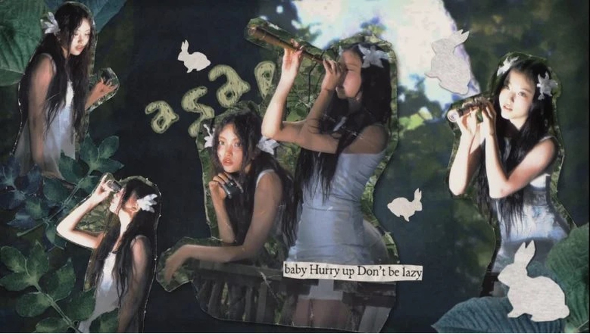 NewJeans tung MV 'ASAP', hóa thân thành tiên nữ huyền bí và mộng mơ - Ảnh 2. NewJeans tung MV 'ASAP', hóa thân thành tiên nữ huyền bí và mộng mơ - Ảnh 2.