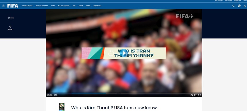FIFA: ‘Kim Thanh là ai? CĐV Mỹ bây giờ đã biết' - Ảnh 2. FIFA: ‘Kim Thanh là ai? CĐV Mỹ bây giờ đã biết' - Ảnh 2.