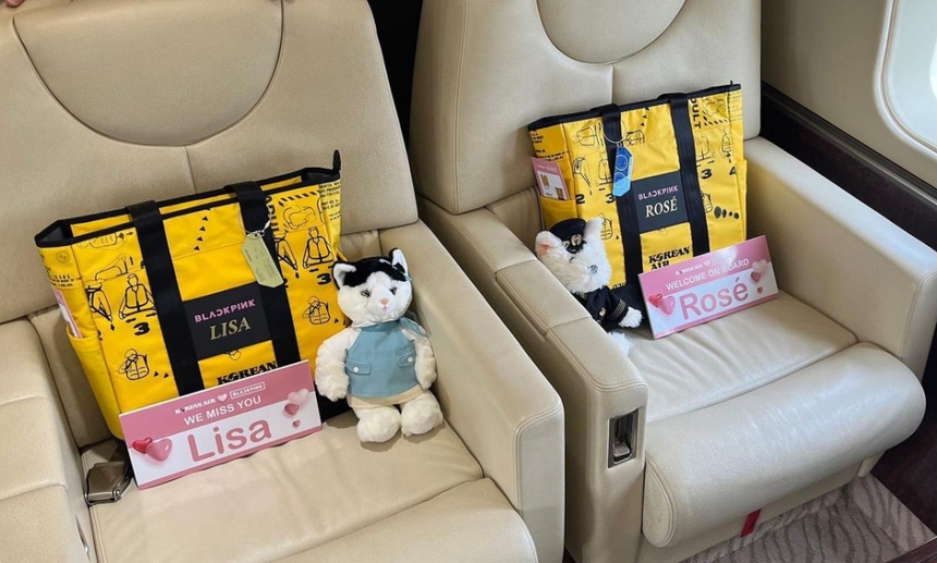 Máy bay đưa Blackpink đến Hà Nội biểu diễn xa xỉ cỡ nào? - Ảnh 5.