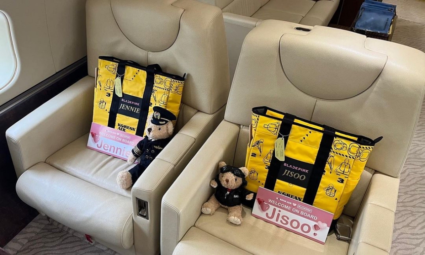 Máy bay đưa Blackpink đến Hà Nội biểu diễn xa xỉ cỡ nào? - Ảnh 4.