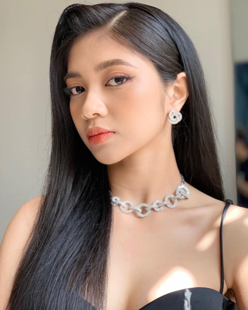 Á hậu Minh Kiên khéo léo bác bỏ tin đồn can thiệp phẫu thuật thẩm mỹ  - Ảnh 2.