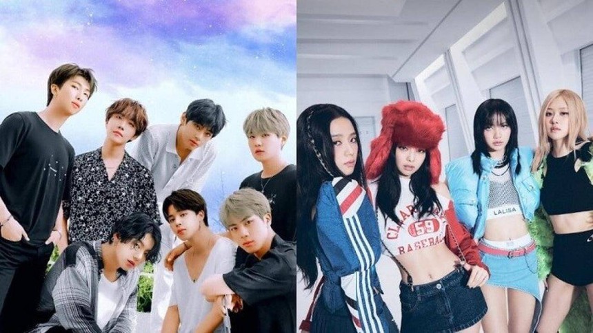 ‘Rụng tim’ với 4 màn tương tác cực hiếm hoi giữa BTS và Blackpink - Ảnh 1.