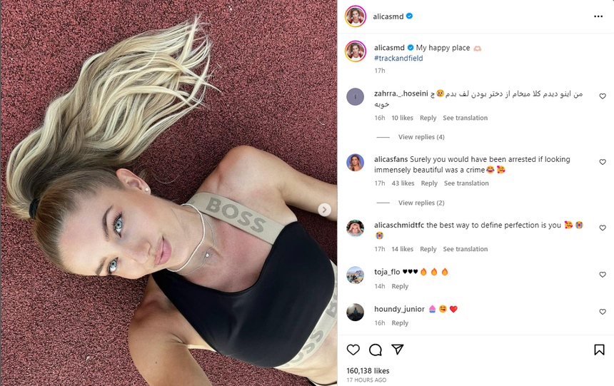 VĐV điền kinh đẹp nhất thế giới thả dáng cực gợi cảm, fan thốt lên đòi 'bắt giữ' vì quá quyến rũ - Ảnh 3.