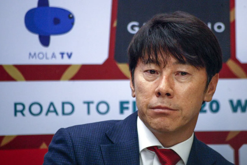 HLV Shin Tae Yong phản ứng trước viễn cảnh gặp ĐT Việt Nam ở vòng loại World Cup 2026 - Ảnh 2. HLV Shin Tae Yong phản ứng trước viễn cảnh gặp ĐT Việt Nam ở vòng loại World Cup 2026 - Ảnh 2.
