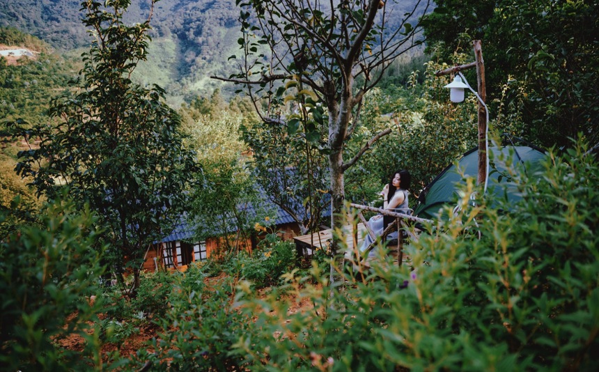 Vườn mẫu đơn đỏ rực lưng chừng đồi ở Hà Nội - điểm check in mới của hội chị em “sống ảo” - Ảnh 10.