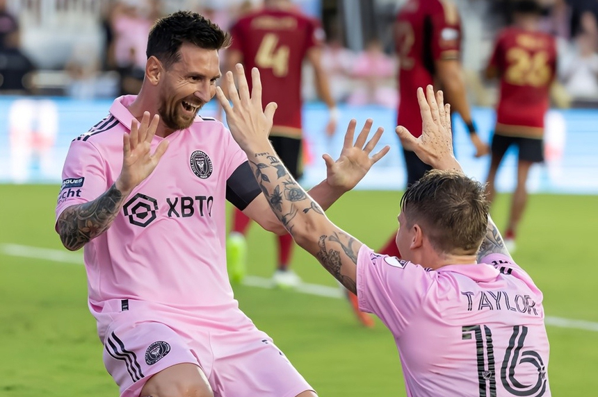 VIDEO: CĐV Inter Miami lũ lượt bỏ về khi Messi rời sân - Ảnh 3.