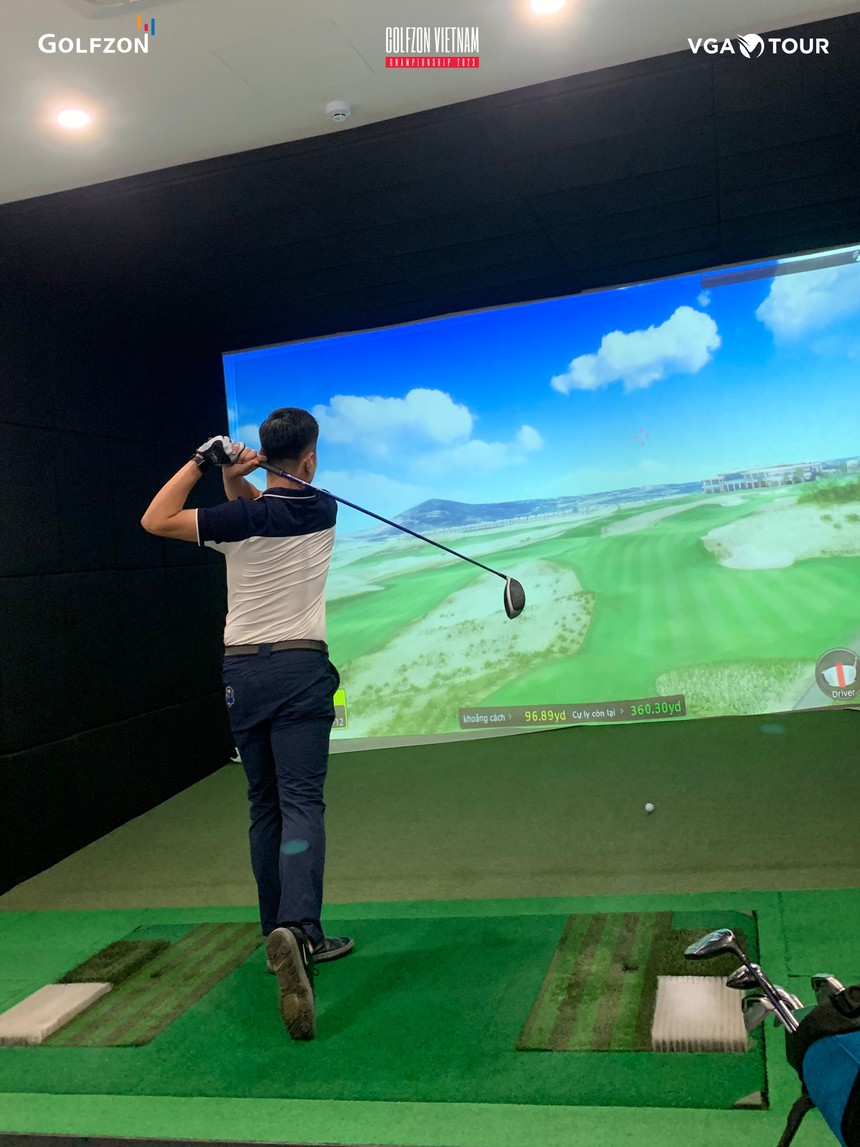 Lò Anh Văn dẫn đầu vòng loại giải golf Golfzon Vietnam Championship 2023 - Ảnh 3.