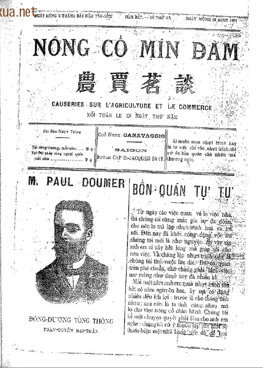 Ảnh = Ký ức = Lịch sử (kỳ 75): Dấu ấn của một viên toàn quyền - Ảnh 4. Ảnh = Ký ức = Lịch sử (kỳ 75): Dấu ấn của một viên toàn quyền - Ảnh 4.