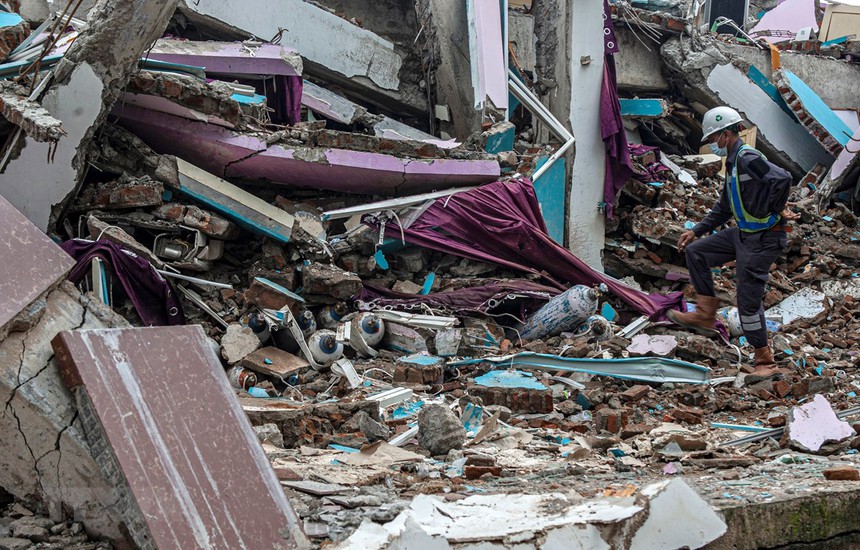 Động đất có độ lớn 6,2 tại tỉnh Papua của Indonesia - Ảnh 1.