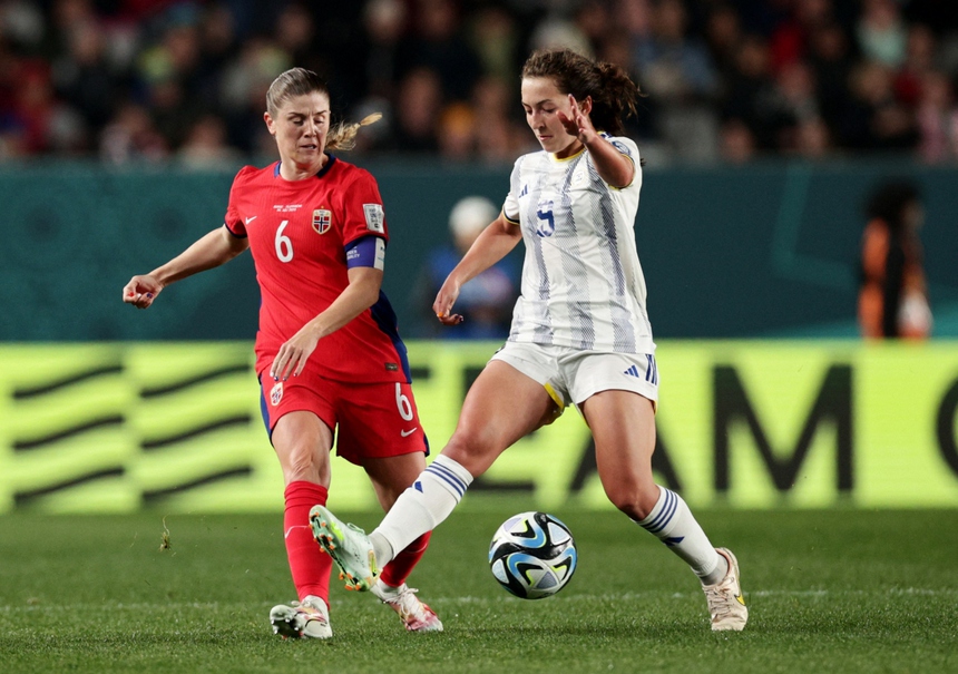 ĐT nữ Na Uy 'đánh tennis' với Philippines, New Zealand bị loại cay đắng ở World Cup nữ 2023 - Ảnh 2.