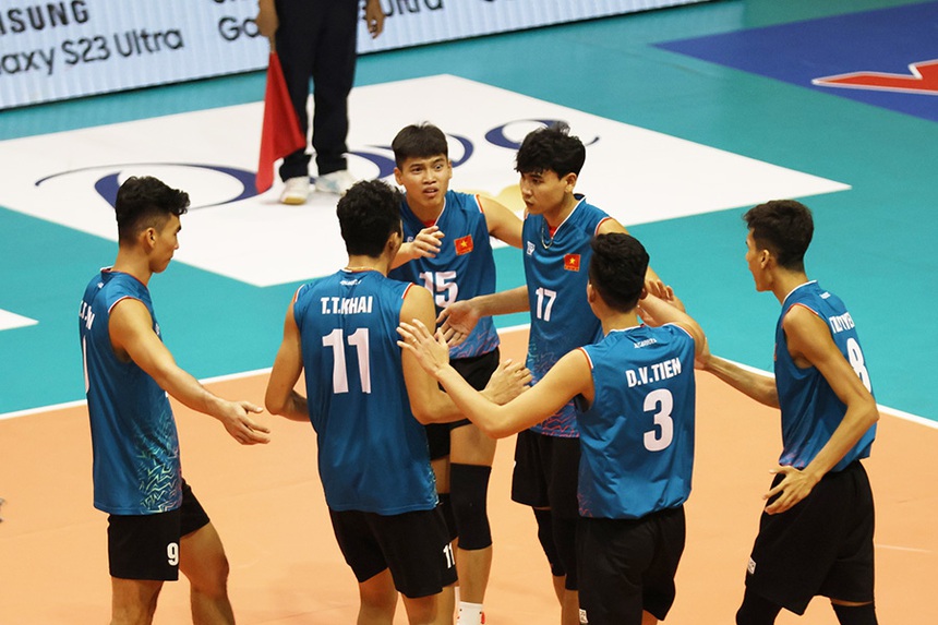Bóng chuyền nam Việt Nam giành vị trí thứ 2 chung cuộc ở SEA V.League 2023