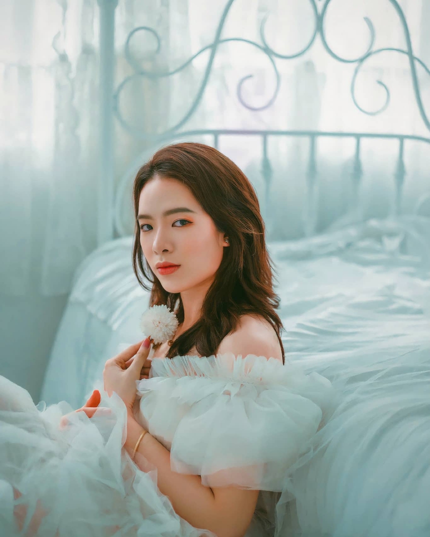 Hoa khôi Lê Thanh Thúy lên chương trình Vượt ngưỡng của VTV, tiết lộ người có sức ảnh hưởng nhất trong sự nghiệp - Ảnh 7.