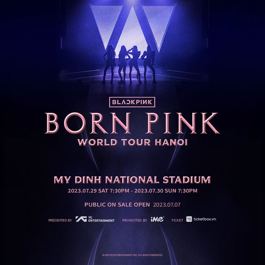 Công bố giá vé concert Blackpink tại Hà Nội, cao nhất 9,8 triệu đồng - Ảnh 1.