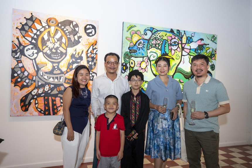 Họa sĩ nhí Hoàng Nhật Quang 'Vì mái trường cho em' - Ảnh 5.