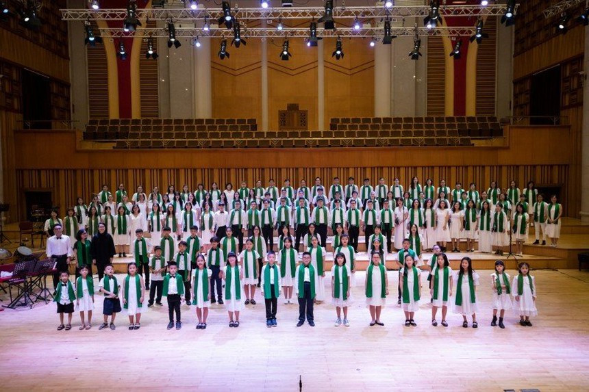 Hòa nhạc hợp xướng "Vòng tròn màu xanh - The Circle of Green 2023 - Ảnh 1.