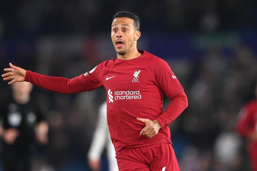 Liverpool sẵn sàng chia tay Thiago