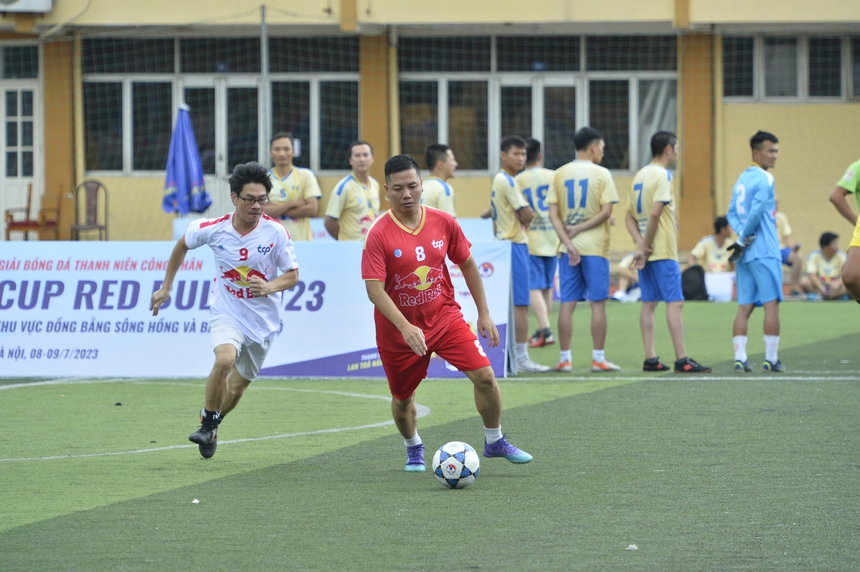 Khai mạc Giải bóng đá Thanh niên công nhân Cup Red Bull 2023 khu vực Đồng bằng sông Hồng và Bắc Trung Bộ
 - Ảnh 4.