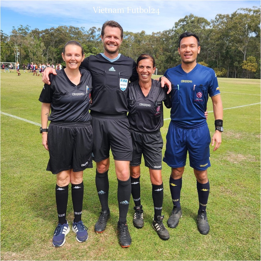 Trọng tài gốc Bình Thuận được 'chọn mặt gửi vàng' điều khiển trận ĐT nữ Mỹ gặp Australia - Ảnh 2.