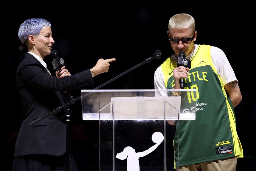 Mùa giải cuối cùng của Megan Rapinoe - Ảnh 1.