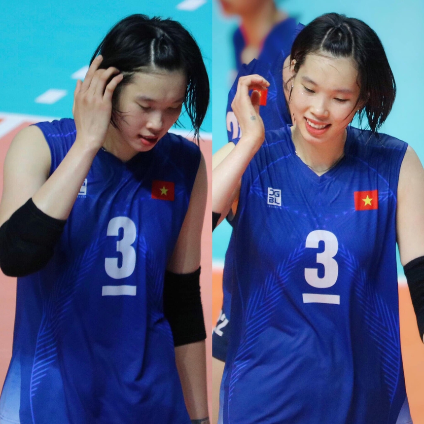 Thanh Thúy có thể đánh tốt cả chủ công, đối chuyền lẫn phụ công Thanh Thúy có thể đánh tốt cả chủ công, đối chuyền lẫn phụ công