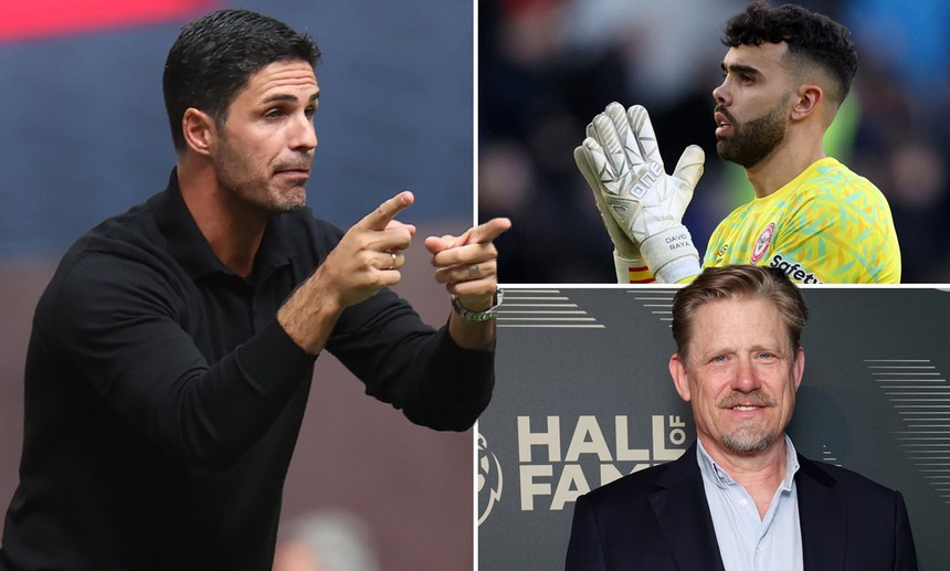 Cựu thủ thành huyền thoại MU chỉ trích việc Arsenal chiêu mộ thủ môn mới - Ảnh 2. Cựu thủ thành huyền thoại MU chỉ trích việc Arsenal chiêu mộ thủ môn mới - Ảnh 2.