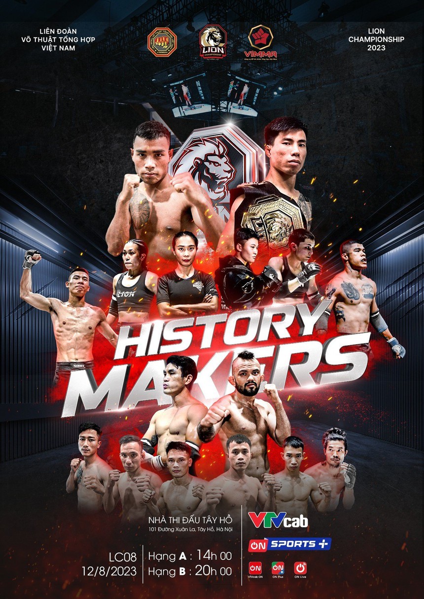 LION Championship 08 chính thức khởi tranh trực tiếp trên VTVcab - Ảnh 1.