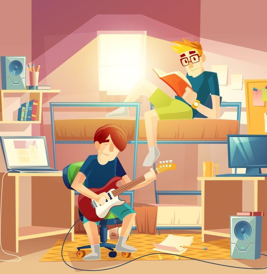 Sinh viên và nỗi lo khi ở trọ ghép: Bùng tiền trọ, thỉnh thoảng phải làm "bóng đèn" bất đắc dĩ - Ảnh 2.