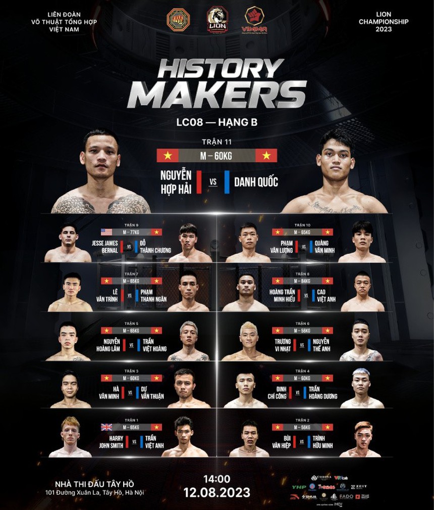 Cựu binh thủy quân lục chiến Mỹ so găng võ sỹ Việt Nam tại LION Championship 8 - Ảnh 2.