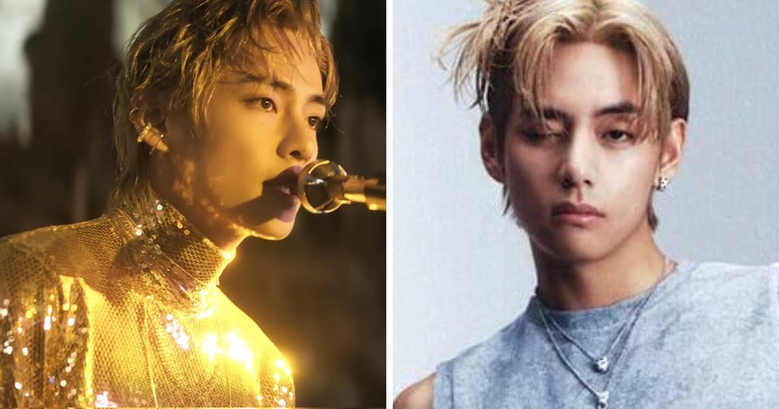 9 lần V BTS phá vỡ quy tắc giới tính: Ăn mặc, trang điểm - Ảnh 1.