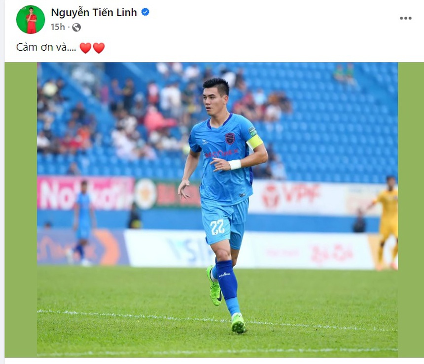Bóng đá Việt Nam 12/8: Tiến Linh có hành động lạ sau trận gặp CLB TP.HCM - Ảnh 2. Bóng đá Việt Nam 12/8: Tiến Linh có hành động lạ sau trận gặp CLB TP.HCM - Ảnh 2.
