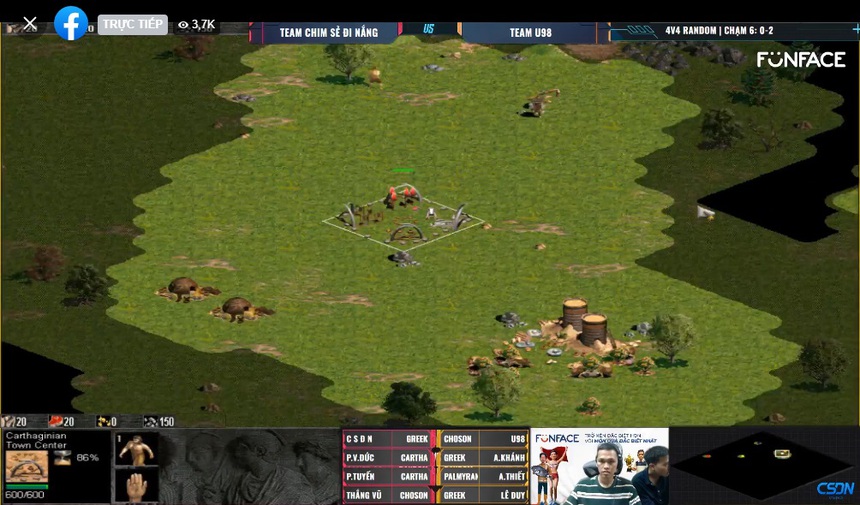 Tuyển thủ Phan Văn Đức sát cánh cùng Chim Sẻ Đi Nắng đánh bại team U98 trong trận giao hữu AOE - Ảnh 2.