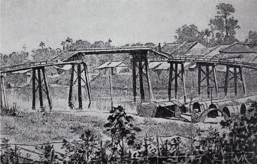 Ảnh = Ký ức = Lịch sử (kỳ 80): Cây cầu thép sớm nhất ở nước ta - Ảnh 3. Ảnh = Ký ức = Lịch sử (kỳ 80): Cây cầu thép sớm nhất ở nước ta - Ảnh 3.