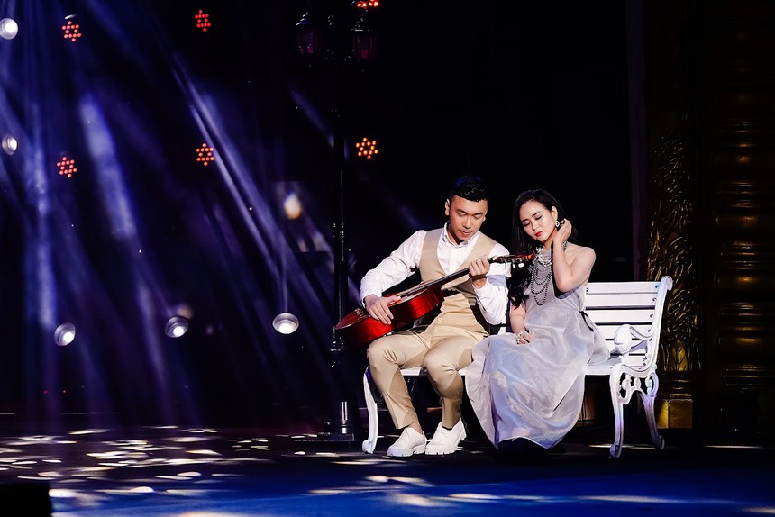 Thanh Hương Bùi 'hóa thân' nàng thơ trong đêm nhạc Ngô Thuỵ Miên - Ảnh 5.