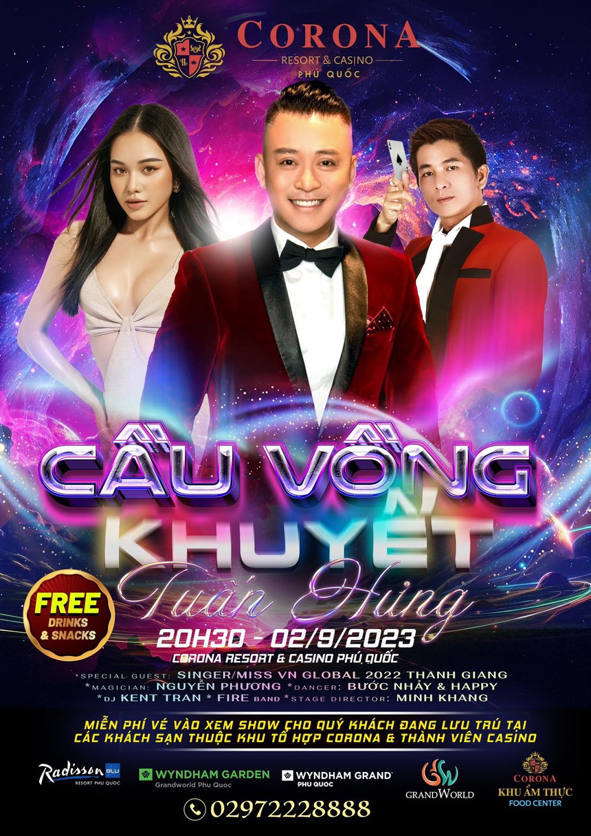 Trend du lịch golf mới kết hợp thưởng thức show diễn ca nhạc đỉnh cao tại Corona Theatre Phú Quốc - Ảnh 7.