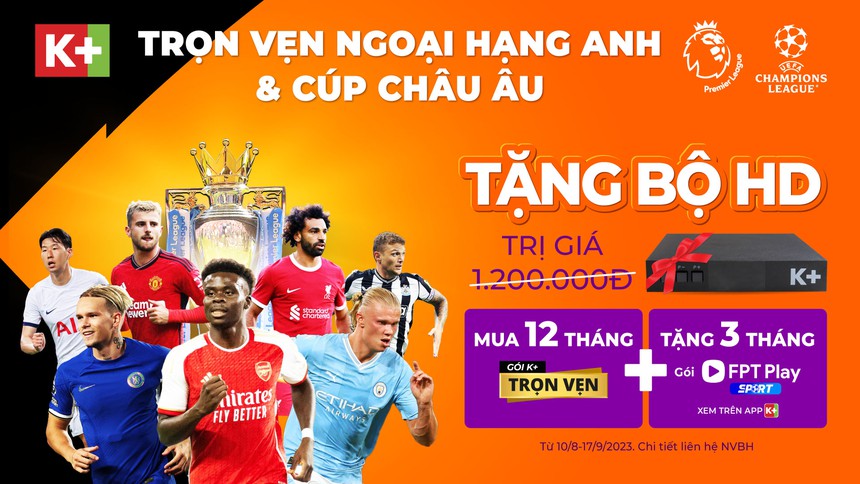 Chelsea - Liverpool "hồi sinh" tại Ngoại hạng Anh 2023/24 sau mùa giải bết bát, C1 gay cấn từng trận đấu, tất cả trọn vẹn trên hệ thống K+ - Ảnh 4.