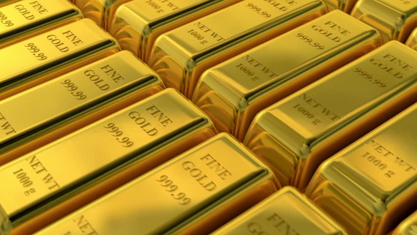 Giá vàng thế giới rơi xuống mức 'đáy' của hơn một tháng - Ảnh 1.