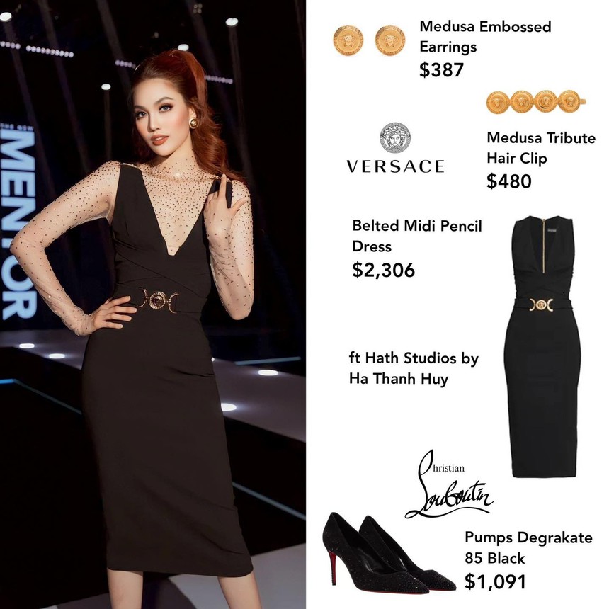 'Bóc giá' set đồ của dàn chị đẹp The New Mentor: Váy 150 triệu của Hương Giang có nổi bằng vòng cổ tiền tỷ của Hà Hồ? - Ảnh 4. 'Bóc giá' set đồ của dàn chị đẹp The New Mentor: Váy 150 triệu của Hương Giang có nổi bằng vòng cổ tiền tỷ của Hà Hồ? - Ảnh 4.