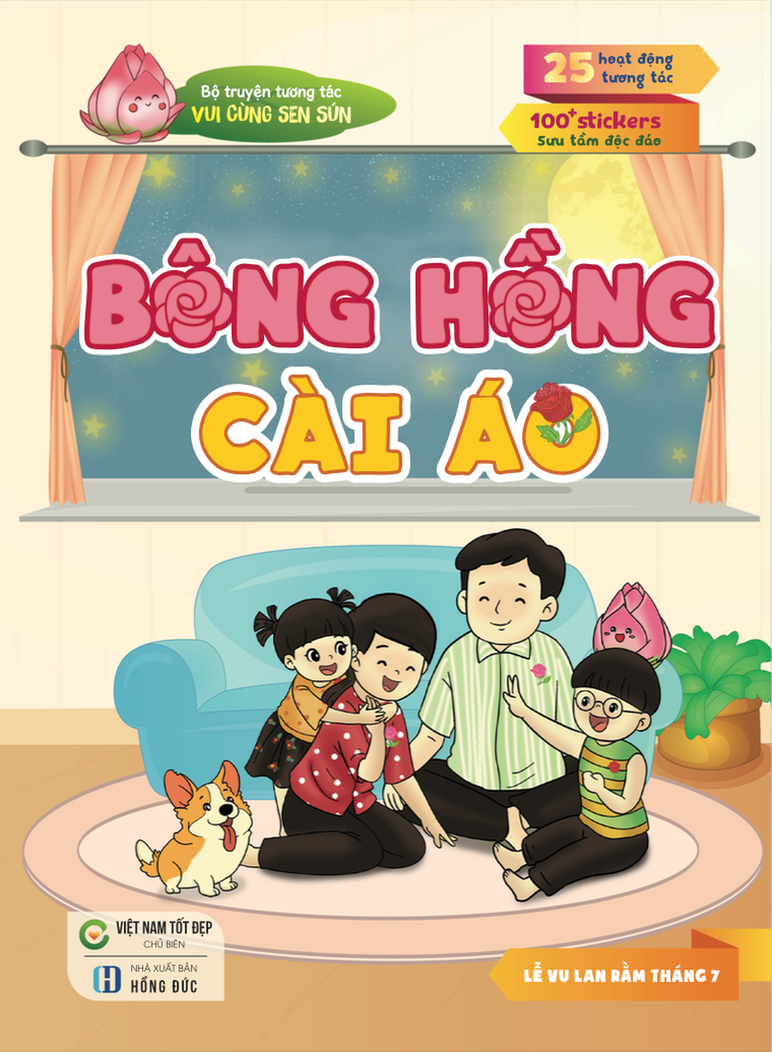 Việt Nam Tốt Đẹp ra mắt cuốn sách thiếu nhi Bông Hồng Cài Áo nhân dịp Vu lan báo hiếu - Ảnh 2. Việt Nam Tốt Đẹp ra mắt cuốn sách thiếu nhi Bông Hồng Cài Áo nhân dịp Vu lan báo hiếu - Ảnh 2.