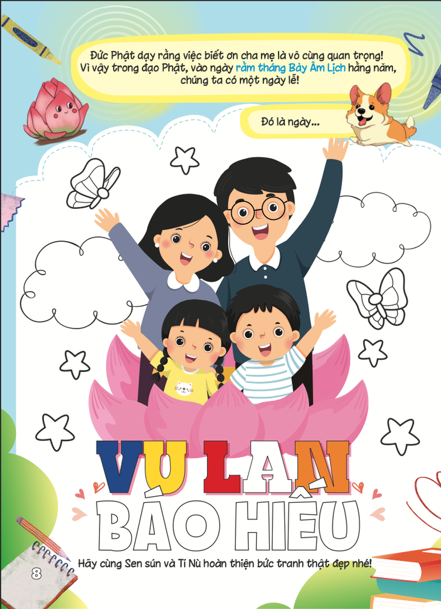 Việt Nam Tốt Đẹp ra mắt cuốn sách thiếu nhi Bông Hồng Cài Áo nhân dịp Vu lan báo hiếu - Ảnh 3. Việt Nam Tốt Đẹp ra mắt cuốn sách thiếu nhi Bông Hồng Cài Áo nhân dịp Vu lan báo hiếu - Ảnh 3.