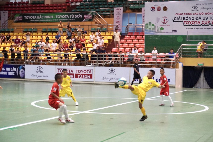 Kết thúc vòng tứ kết giải U9 toàn quốc Toyota Cup năm 2023 - Ảnh 2. Kết thúc vòng tứ kết giải U9 toàn quốc Toyota Cup năm 2023 - Ảnh 2.