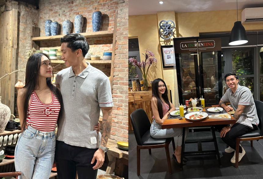 Văn Hậu hẹn hò lãng mạn bạn gái bị Văn Lâm 'bắt tại trận' - Ảnh 3.