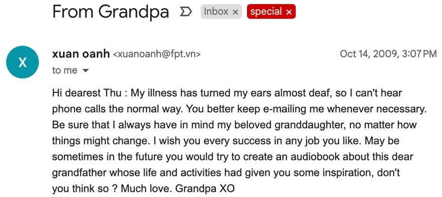Trăm năm Xuân Oanh (kỳ 2 & hết): 'Cháu gái thân mến của ông…' - Ảnh 3.