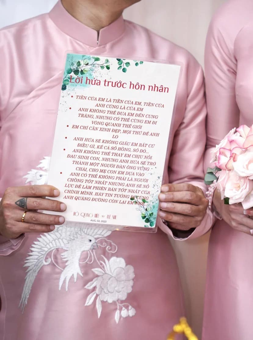 Hồ Quang Hiếu ngồi xuồng đi hỏi vợ, gây xúc động với 6 lời hứa hôn nhân - Ảnh 5.