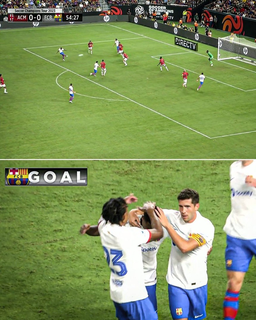 Ansu Fati lập siêu phẩm, Barca khiến Milan nhận thất bại thứ 3 liên tiếp - Ảnh 3.