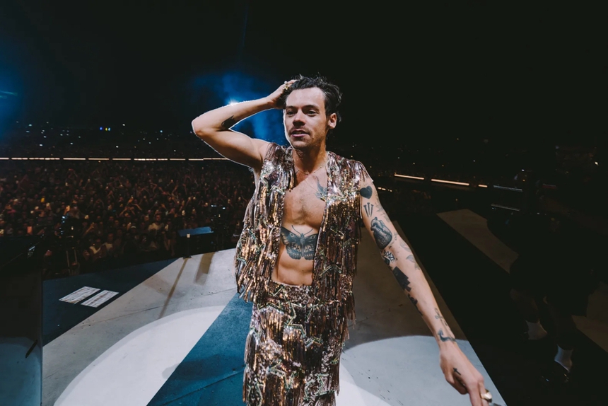 Harry Styles kết thúc chuyến lưu diễn 'Love On Tour' - Ảnh 1.