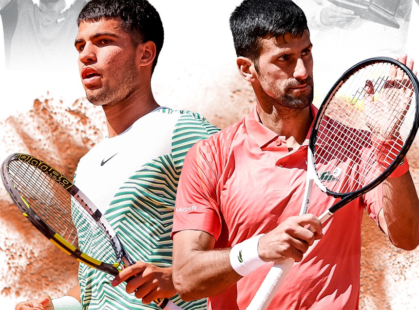 Novak Djokovic gặp Carlos Alcaraz ở chung kết Cincinnati Masters: Viễn cảnh hấp dẫn cho US Open - Ảnh 1.