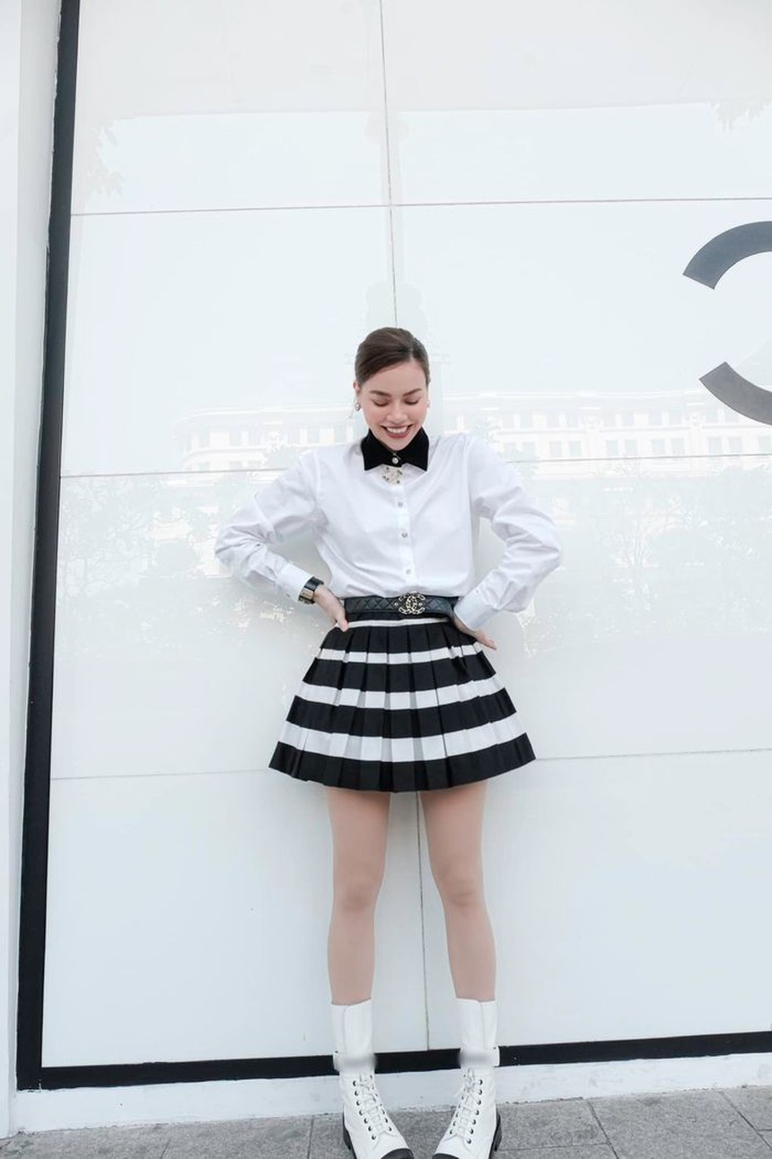 Những lần Lisa lên đồ chuẩn "bản sao thời trang" của Hồ Ngọc Hà: Fashionista nhí là đây - Ảnh 5.