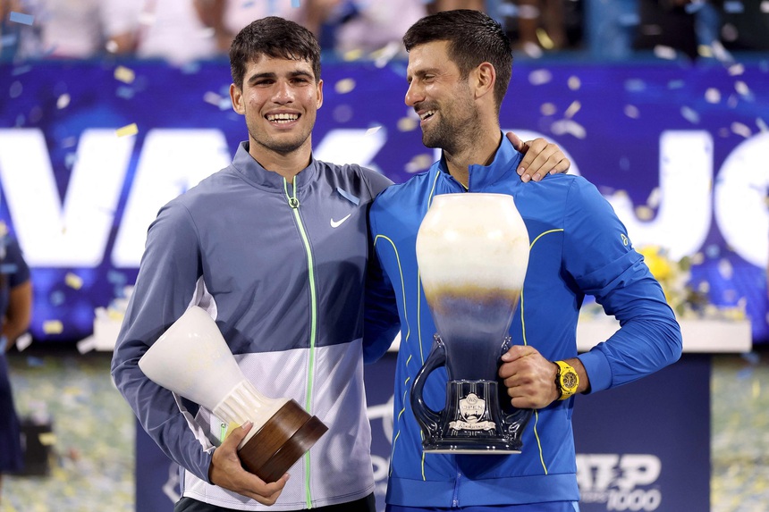 Novak Djokovic vô địch Cincinnati Masters 2023: Kinh điển mới của làng banh nỉ - Ảnh 1. Novak Djokovic vô địch Cincinnati Masters 2023: Kinh điển mới của làng banh nỉ - Ảnh 1.