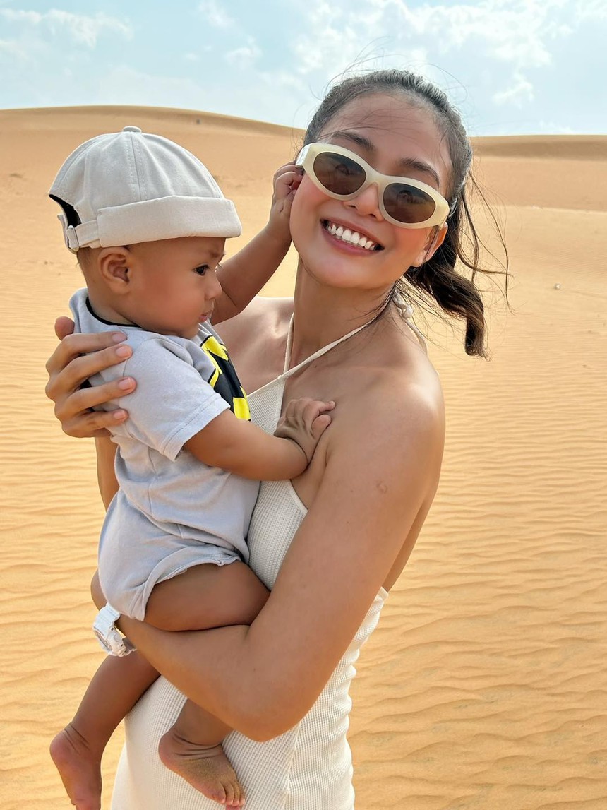 Mâu Thủy thăng hạng sắc vóc sau sinh: Mẹ bỉm mách nước mẹo làm đẹp hay ho - Ảnh 3.