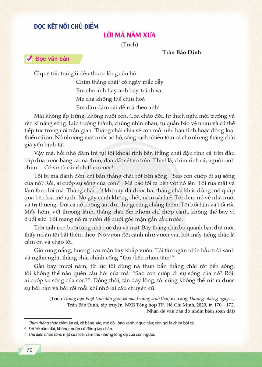 Gặp lại các tác giả được đưa vào sách giáo khoa - Trần Bảo Định - người 'rình coi' thế giới muôn loài - Ảnh 3.